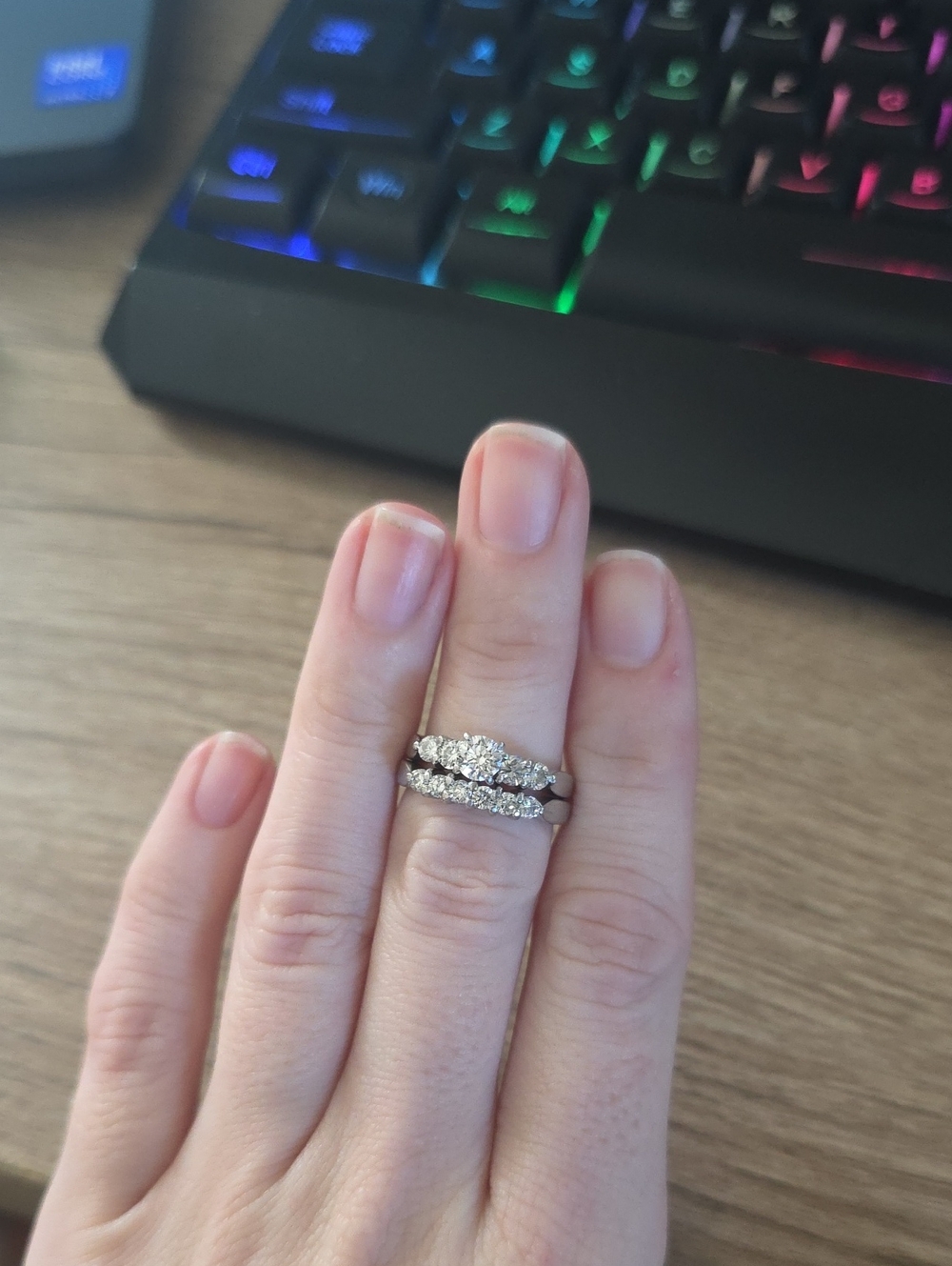 Kay Jewelers Engagement Ring And Wedding Band Set